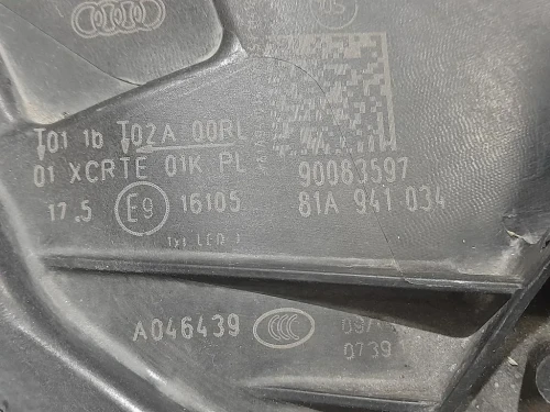 Proiettore ANT DX 81A941034 Audi Q2 GAB 2016