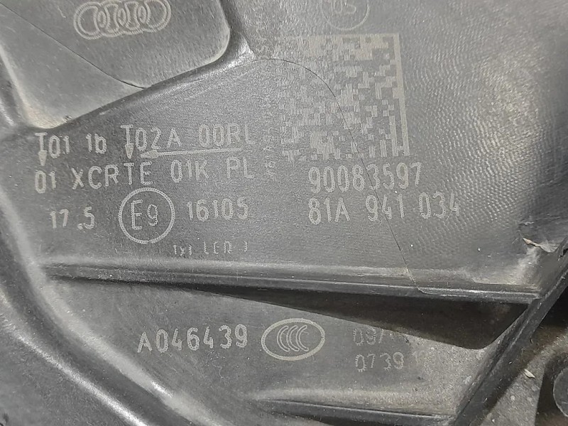 Proiettore ANT DX 81A941034 Audi Q2 GAB 2016