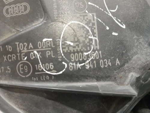 Proiettore ANT DX 81A941034A Audi Q2 GAB 2016