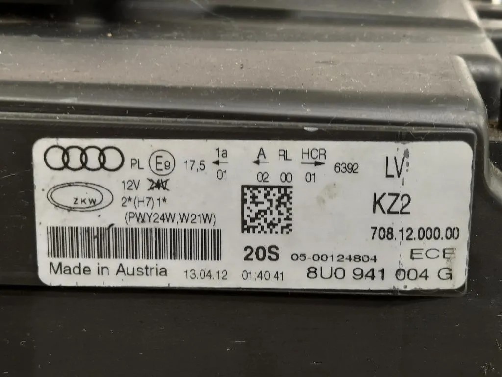 Proiettore ANT DX 8U0941004G Audi Q3 8UB 2012