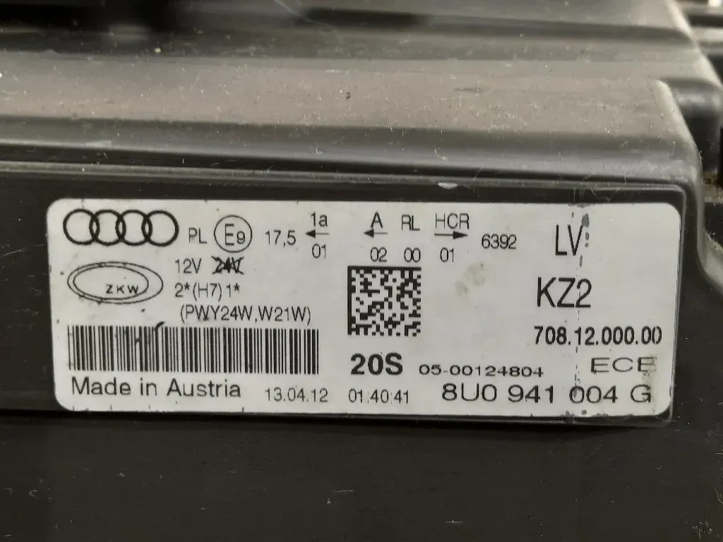 Proiettore ANT DX 8U0941004G Audi Q3 8UB 2012