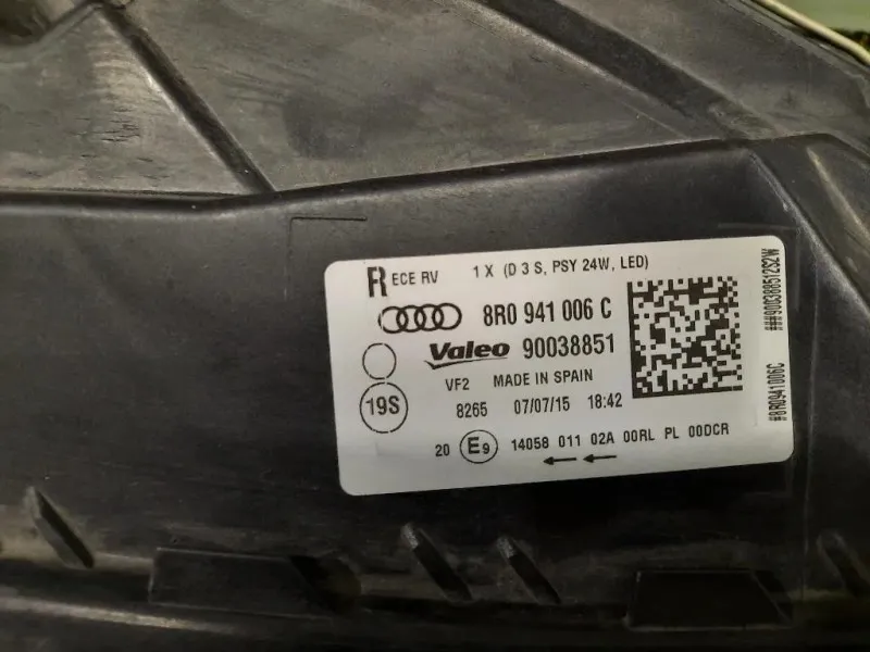 Proiettore ANT DX 8R0941006C Audi Q5 8RB 2012