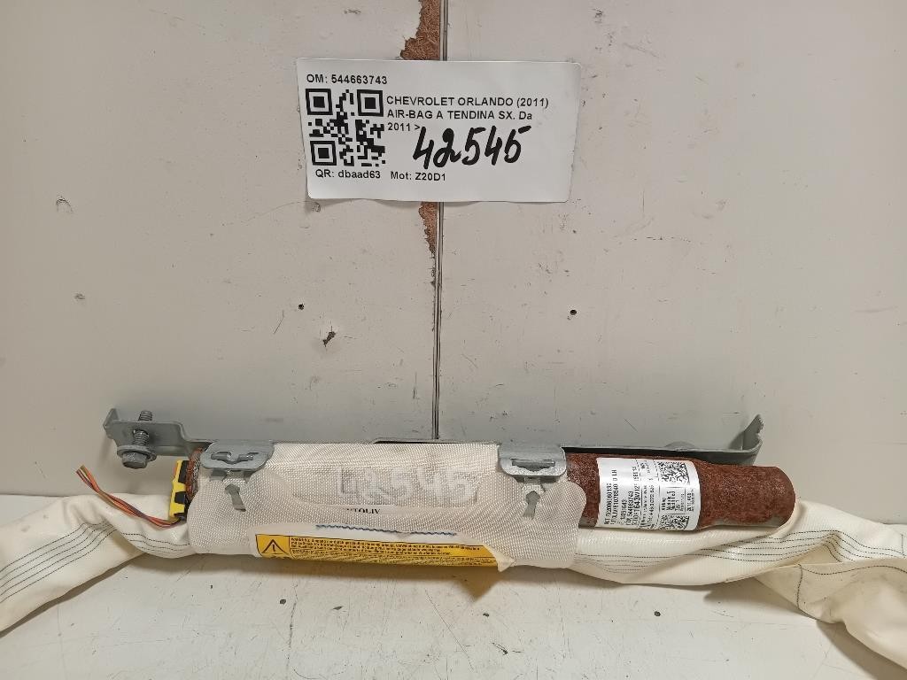 Air-bag A Tendina SX 544663743 Chevrolet Orlando 2011