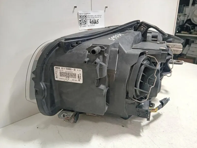 Proiettore ANT DX 63117249652-02 Bmw Serie 1 E87 Berlina 2005