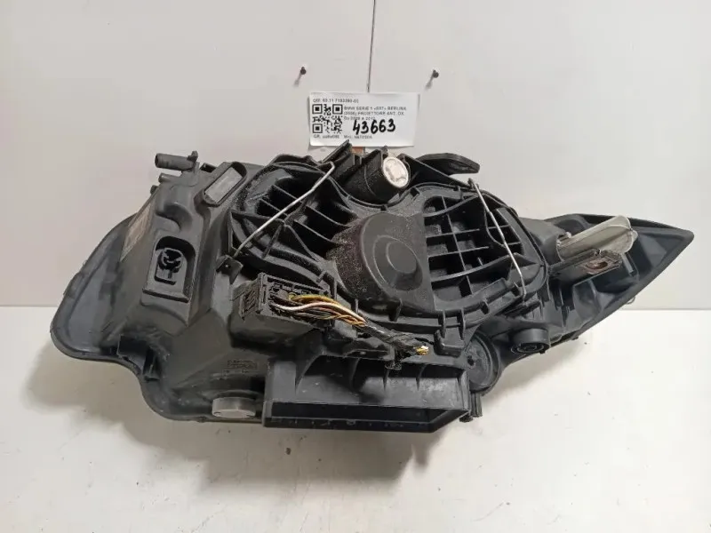 Proiettore ANT DX 6311 7193390-03 Bmw Serie 1 E87 Berlina 2005