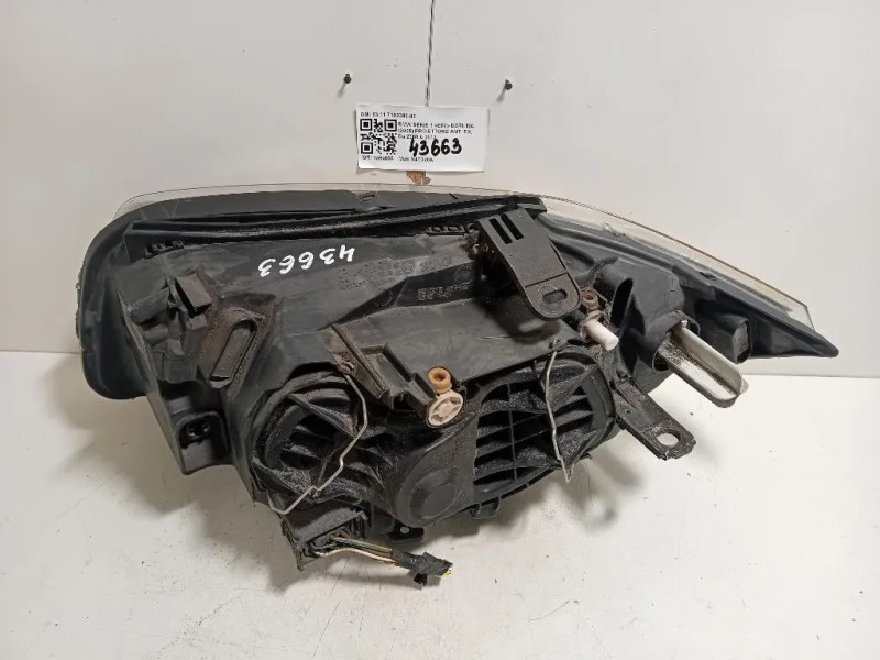 Proiettore ANT DX 6311 7193390-03 Bmw Serie 1 E87 Berlina 2005