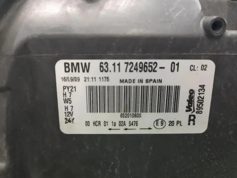 Proiettore ANT DX 63117249652 Bmw Serie 1 E87 Berlina 2005