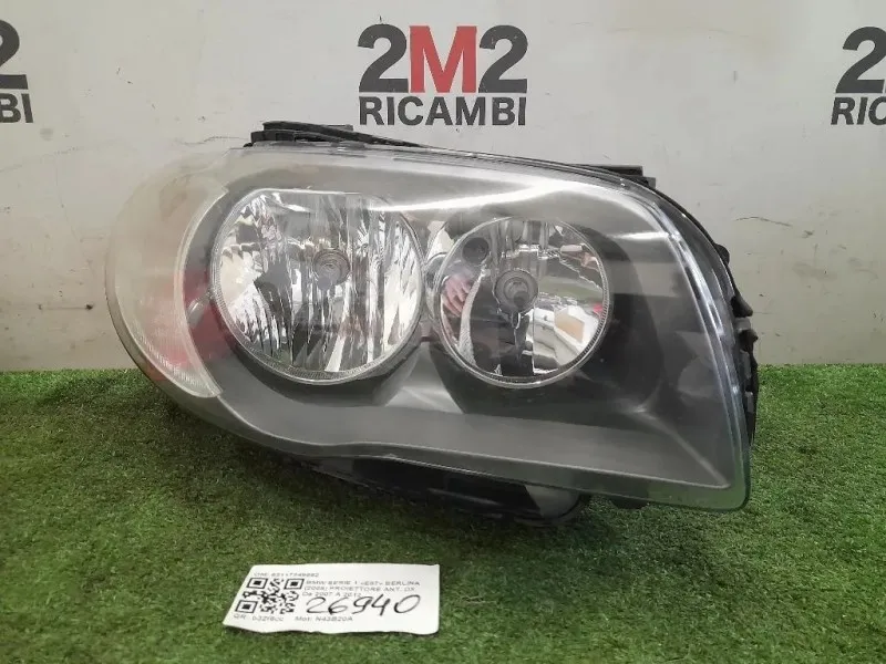 Proiettore ANT DX 63117249652 Bmw Serie 1 E87 Berlina 2005