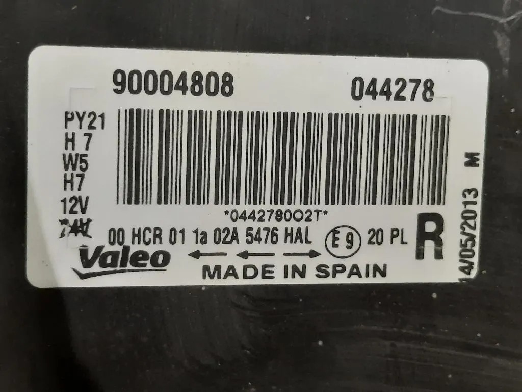 Proiettore ANT DX 90004808 63117249652 Bmw Serie 1 E87 Berlina 2005