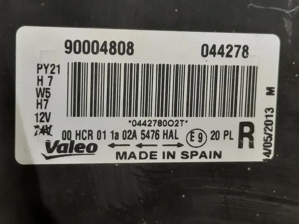 Proiettore ANT DX 90004808 63117249652 Bmw Serie 1 E87 Berlina 2005