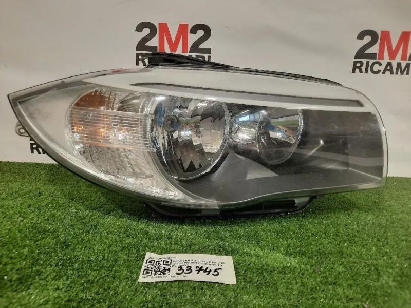 Proiettore ANT DX 7263642-02 Bmw Serie 1 E87 Berlina 2005