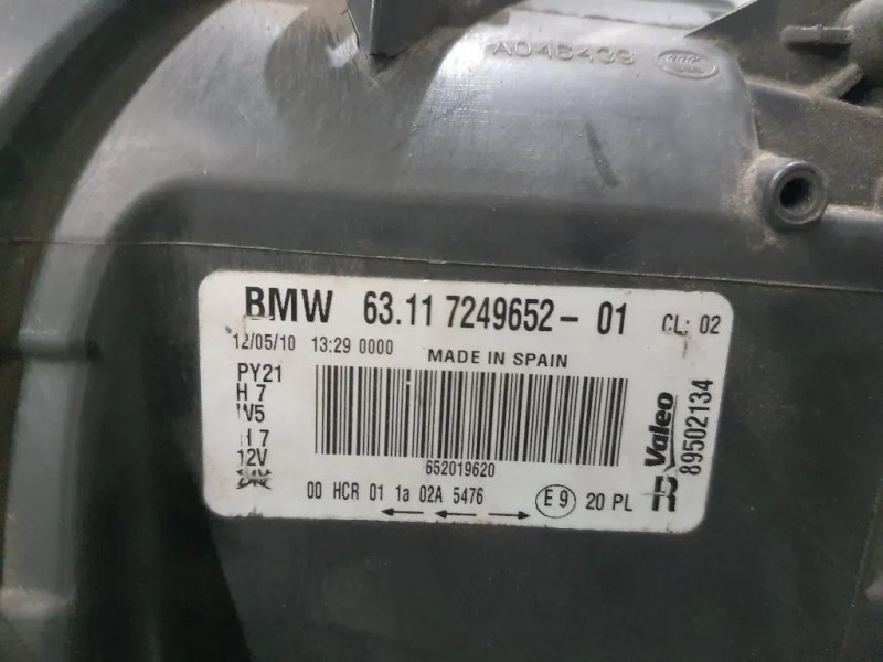 Proiettore ANT DX 63117249651 Bmw Serie 1 E87 Berlina 2005