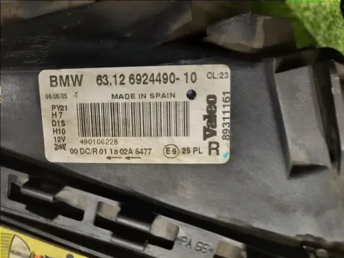 Proiettore ANT DX 63126924490 Bmw Serie 1 E87 Berlina 2005