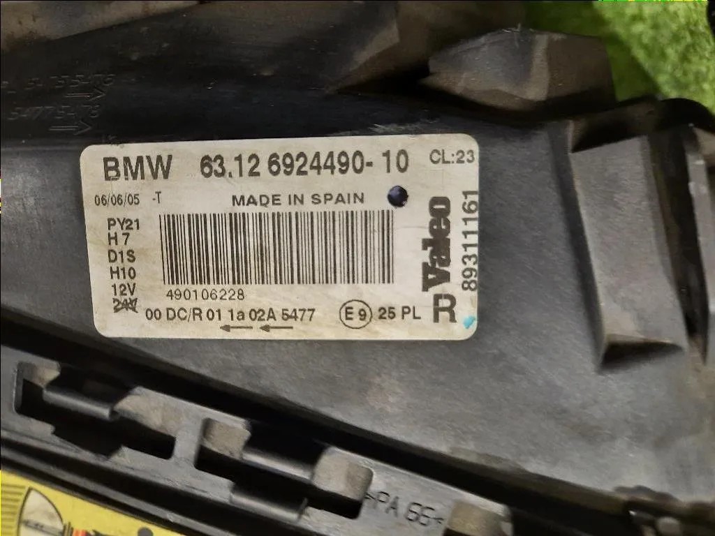 Proiettore ANT DX 63126924490 Bmw Serie 1 E87 Berlina 2005