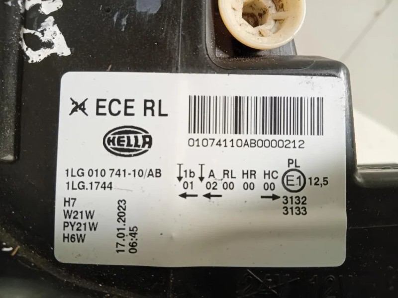 Proiettore ANT DX 1LG 010 741-10AB F20 Bmw Serie 1 F20 Berlina 2012