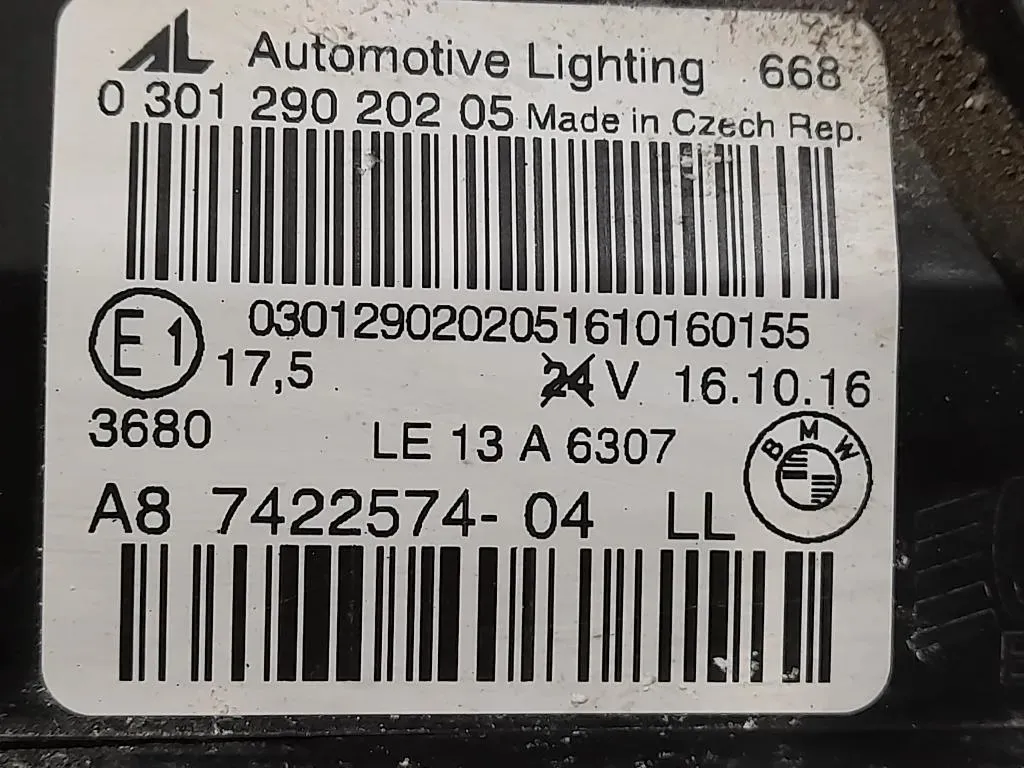 Proiettore ANT DX A8742257404 7422574-04 Bmw Serie 2 F45 Active Tourer 2014