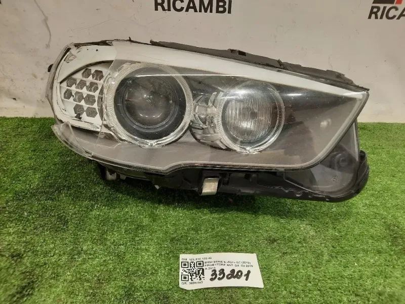 Proiettore ANT DX 1ZS 010 130-42 Bmw Serie 5 F07 GT 2010