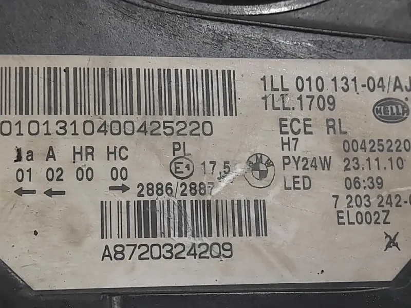 Proiettore ANT DX 1LL01013104 Bmw Serie 5 F11 Touring 2010