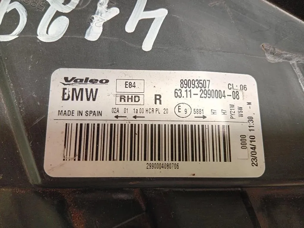 Proiettore ANT DX 89093507 Bmw X1 E84 2010