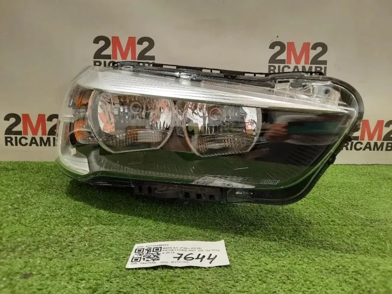Proiettore ANT DX 63117346534 Bmw X1 F48 2015