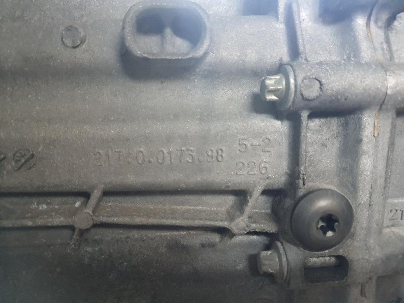 Cambio 2170000754 6 MARCE MANUALE Bmw Serie 1 F20 Berlina 2012