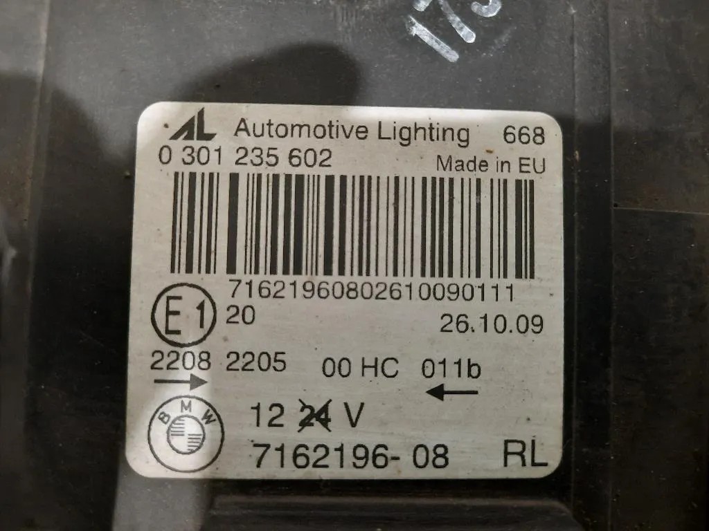 Proiettore ANT DX 0301235602 716219606 E83 Bmw X3 E83 2004