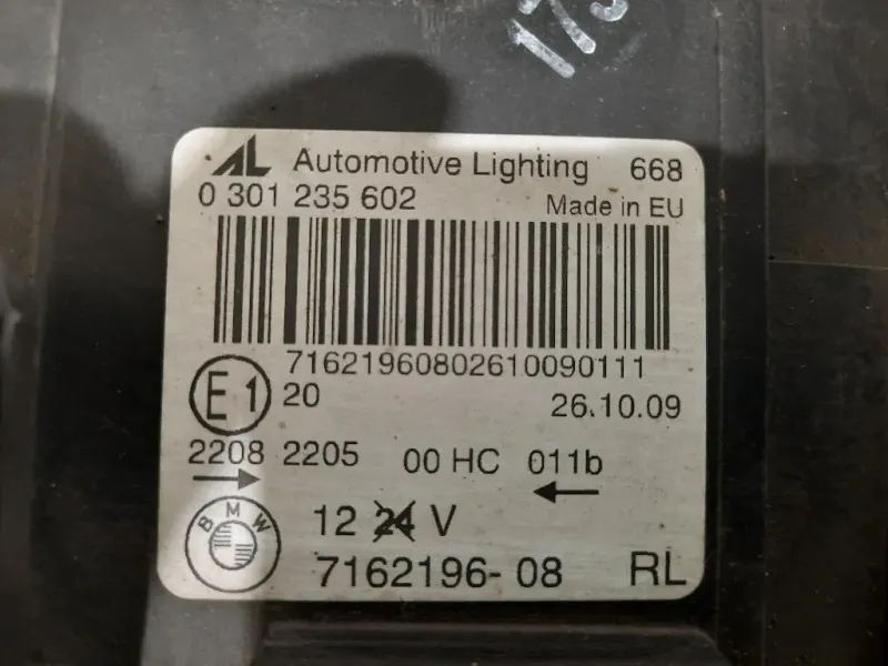 Proiettore ANT DX 0301235602 716219606 E83 Bmw X3 E83 2004