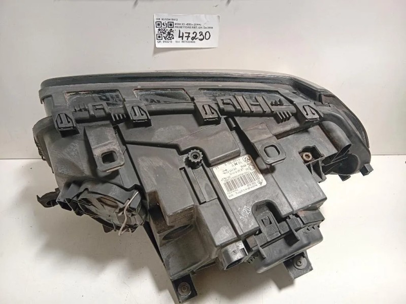 Proiettore ANT DX 63123418412 Bmw X3 E83 2004