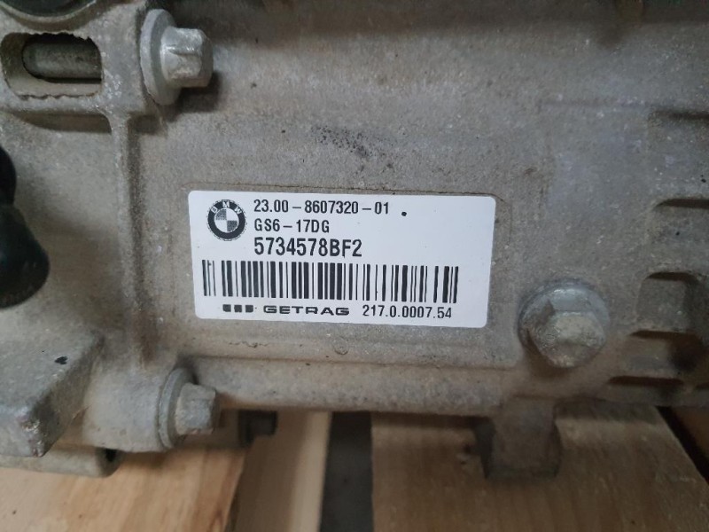 Cambio 2170000754 6 MARCE MANUALE Bmw Serie 1 F20 Berlina 2012