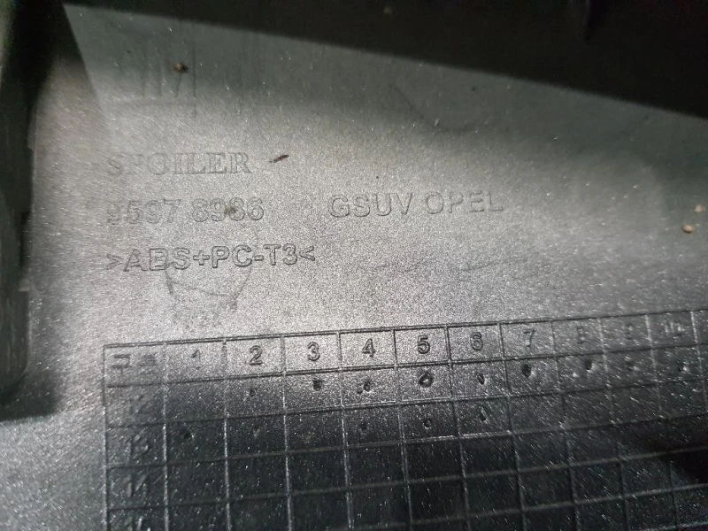 Spoiler Frangivento POST 95287149 Opel Mokka 2013