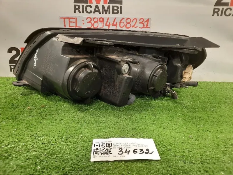 Proiettore ANT DX 00015548 FARO LUCE Chevrolet Captiva I 2007