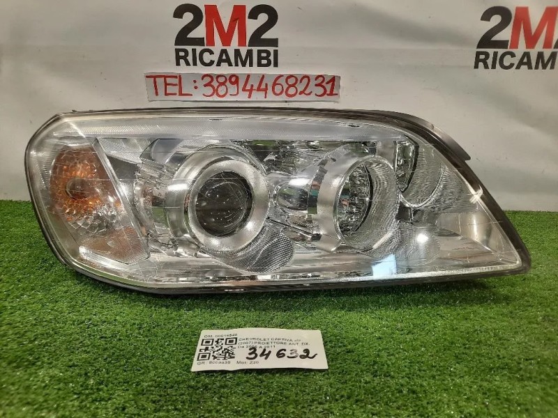 Proiettore ANT DX 00015548 FARO LUCE Chevrolet Captiva I 2007
