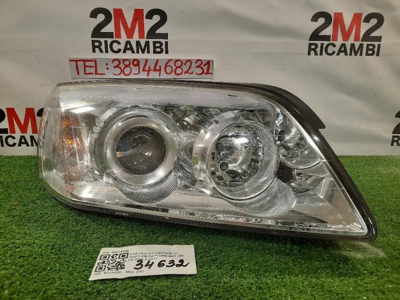 Proiettore ANT DX 00015548 FARO LUCE Chevrolet Captiva I 2007