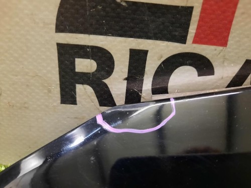 Spoiler Frangivento POST SX