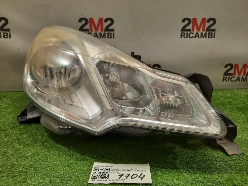 Proiettore ANT DX 9673814380 Citroen C3 II 2010