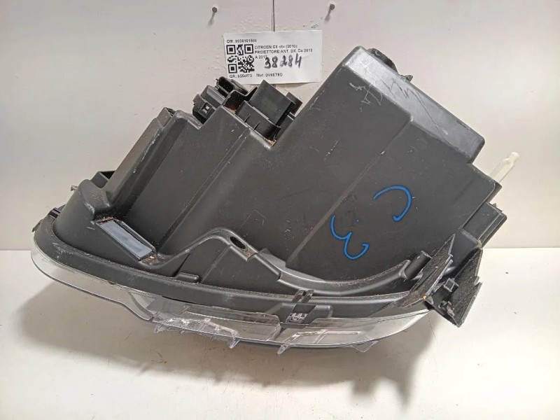 Proiettore ANT DX 9836161580 Citroen C3 II 2010
