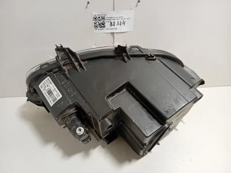 Proiettore ANT DX 9836161580 Citroen C3 II 2010