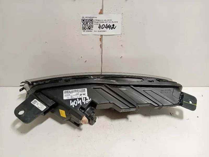 Proiettore ANT DX 9833480480-03 Citroen C3 III 2016