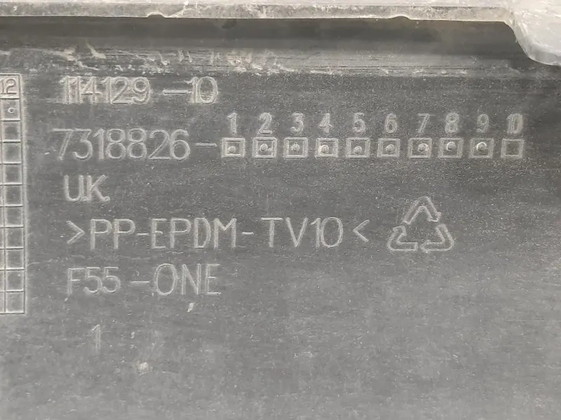 Spoiler Paraurti INF POST 7318826 Mini MINI ONE F55 2014