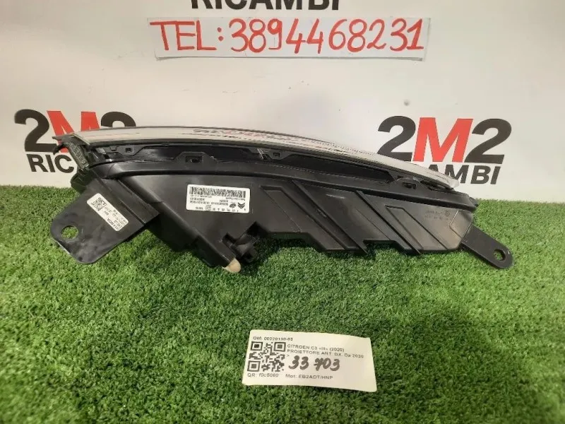 Proiettore ANT DX 9833480480 Citroen C3 III 2020