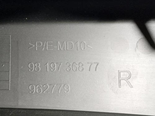 Spoiler Paraurti ANT DX 9819736877 Citroen DS7 Crossback 2017