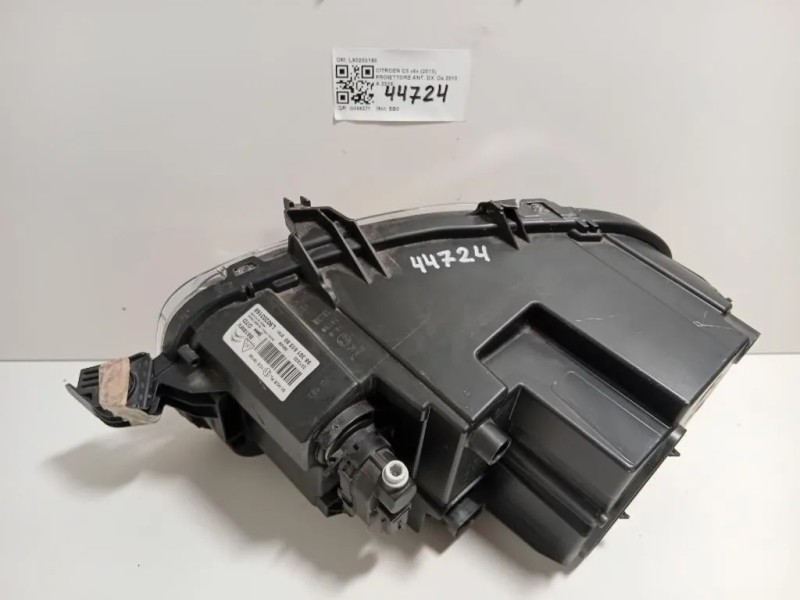 Proiettore ANT DX 9837961580 Citroen C3 Picasso 2013