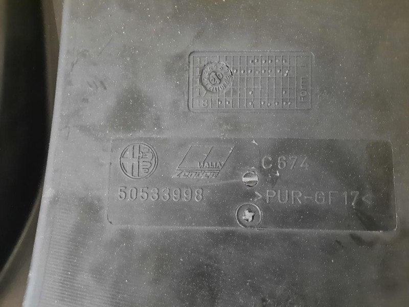 Spoiler Paraurti POST 50533998 Alfa Romeo Giulietta 2016