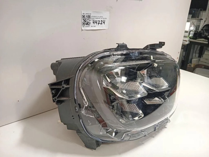 Proiettore ANT DX 9837961580 Citroen C3 Picasso 2013