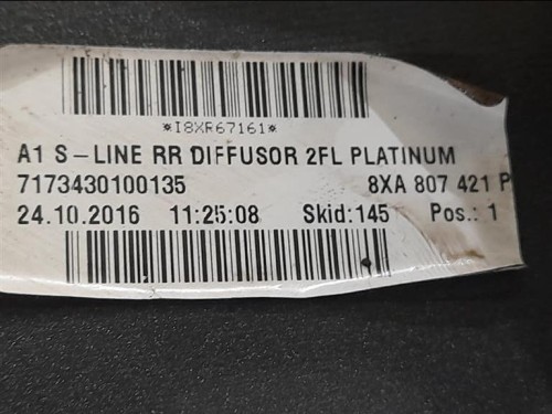 Spoiler Paraurti POST