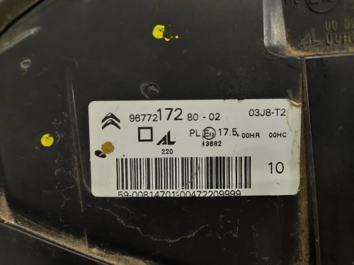 Proiettore ANT DX 9677217280 Citroen C4 Grand Picasso II 2013