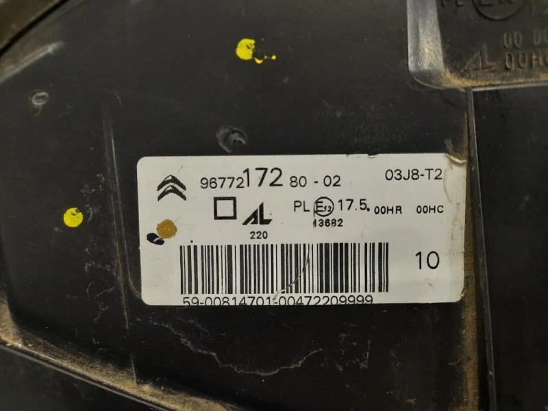 Proiettore ANT DX 9677217280 Citroen C4 Grand Picasso II 2013