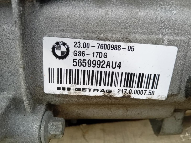 Cambio GS6-17DG 6 M MAN 23007600988 Bmw Serie 1 F20 Berlina 2012