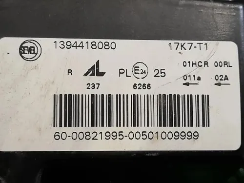 Proiettore ANT DX 1394418080 Citroen Jumper III 2014