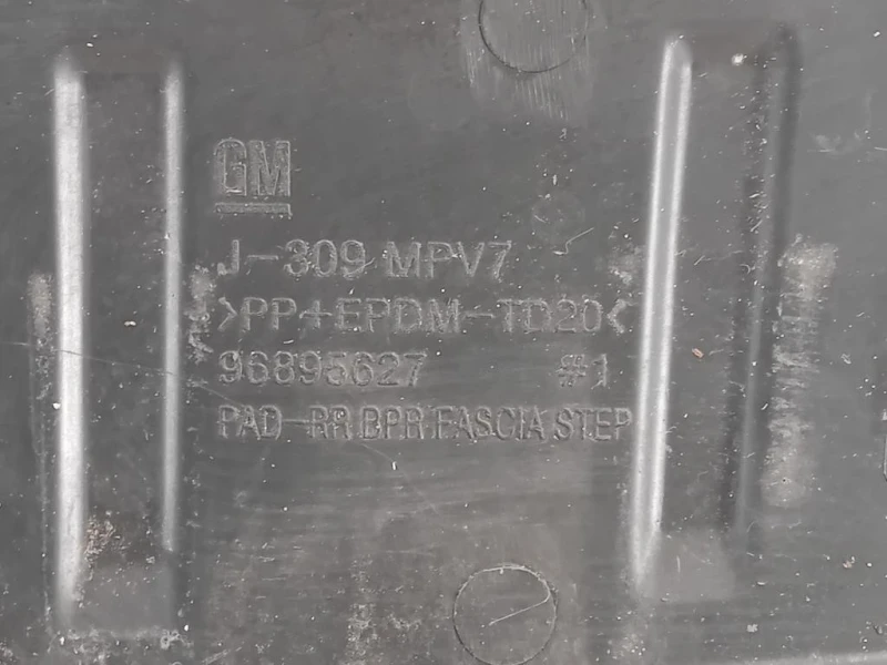 Spoiler Paraurti POST 96895627 Chevrolet Orlando 2011